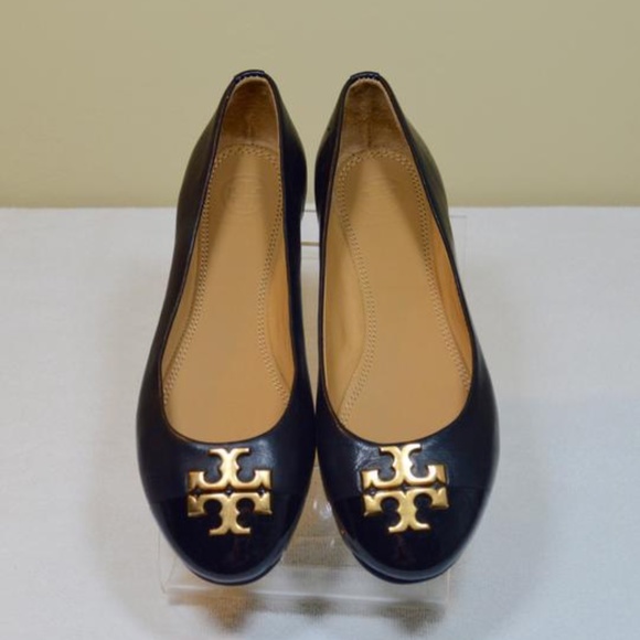 Tory Burch Shoes - Perfect Black New Everly Cap Toe Ballet Flats
